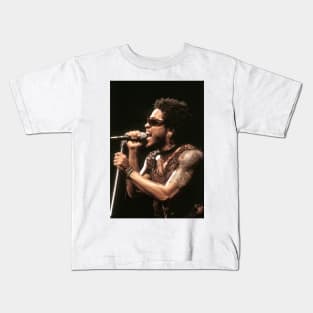 Lenny Kravitz Photograph Kids T-Shirt